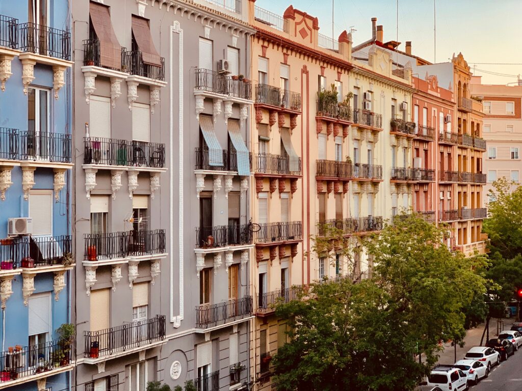 Edificios de viviendas en Valencia para calcular el ITP en la Comunidad Valenciana